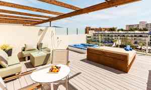 2-værelses lejlighed med tagterrasse