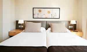 Dobbeltværelse på øverste etage