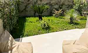 3-værelses lejlighed med fire senge og balkon