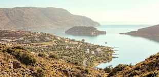 Udsigt over øen Spinalonga