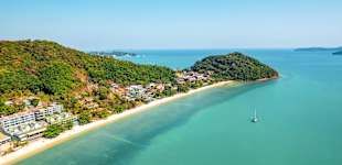 Stranden i Cape Panwa