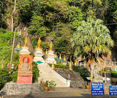 Tiger Cave-templet og den thailandske natur.