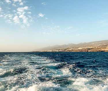 Se Tenerife fra havet