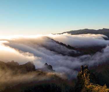 Roque Nublo - klippen i skyerne