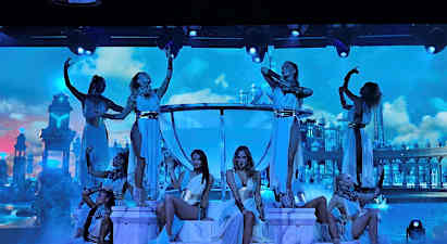 Sala Scala middag og show - uden transport