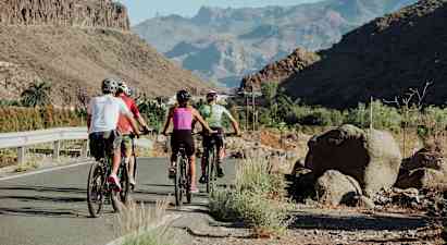 Udforsk Gran Canaria på elcykel: Rolig tur til Ayagaures