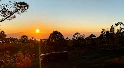 Teide by Night - vinduet til universet