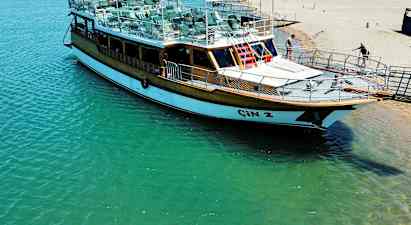 En dag på havet med familien