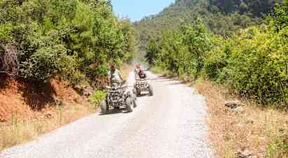 Offroad i Taurusbjergene med Quad