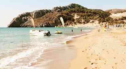 Sandstranden Tsambika