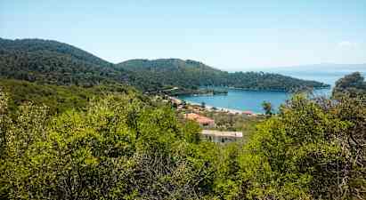 Vandring på naturskønne Skopelos