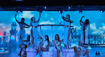 Sala Scala middag og show - uden transport