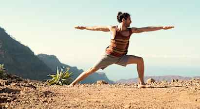 Yoga og vandring
