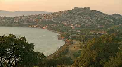 Molivos by night