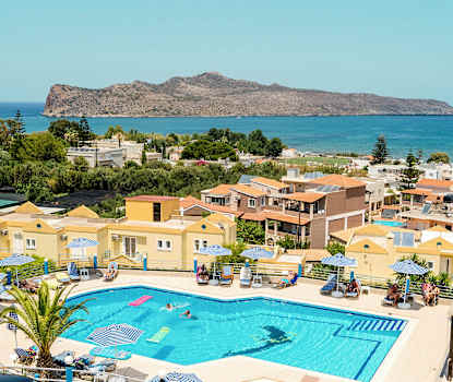 Som gæst på Belvedere er du velkommen til at benytte dig af poolen og poolbaren på hotel Mimoza (cirka 260 m væk)