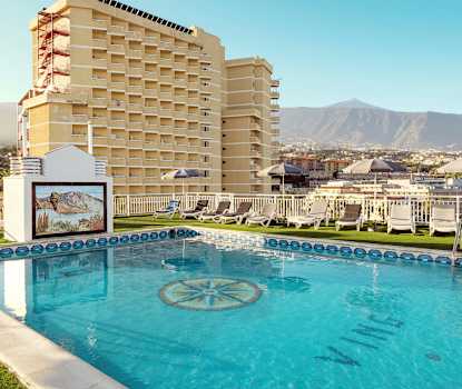 Hotellets tagterrasse