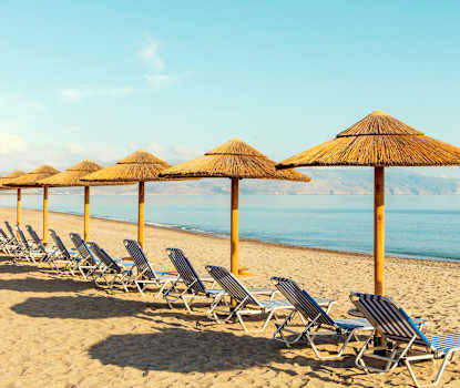 Stranden i Gerani