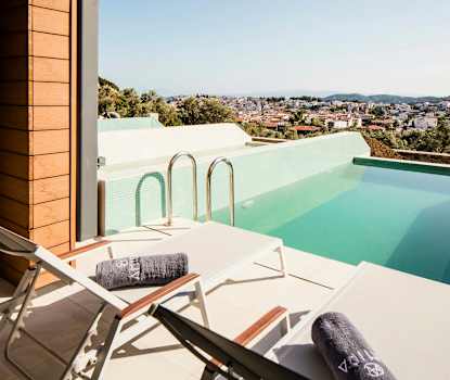 Dobbeltværelse superior med privat pool
