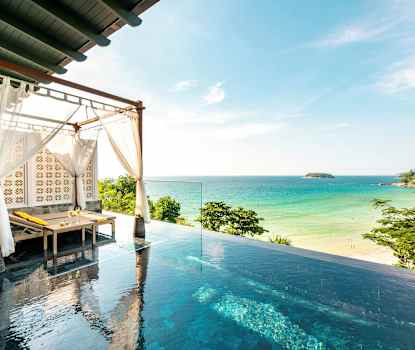 Villa med havudsigt og privat pool