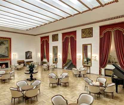 Lounge i lobbyen