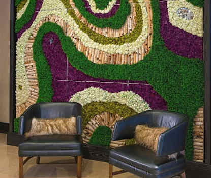 Lounge i lobbyen