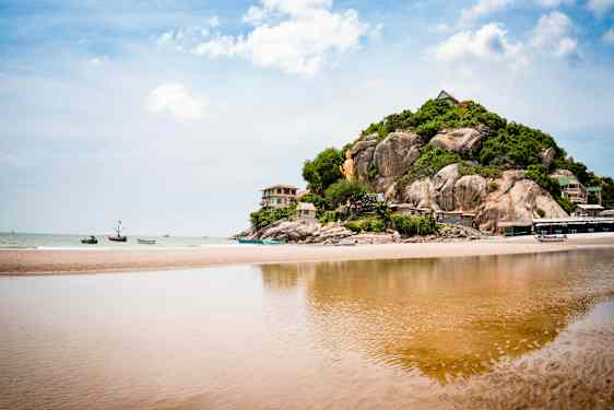 Stranden i Hua Hin
