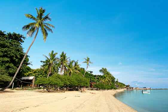 Sunset Beach, også kaldet Hat Rin, Koh Pha Ngan