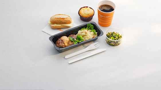 Eksempel på Sunclass menu