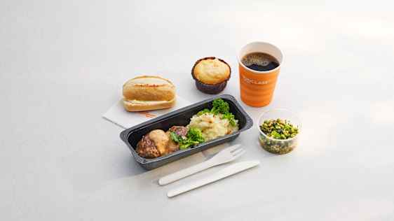 Eksempel på Sunclass menu