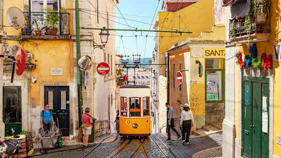 Sporvogn i Lissabon