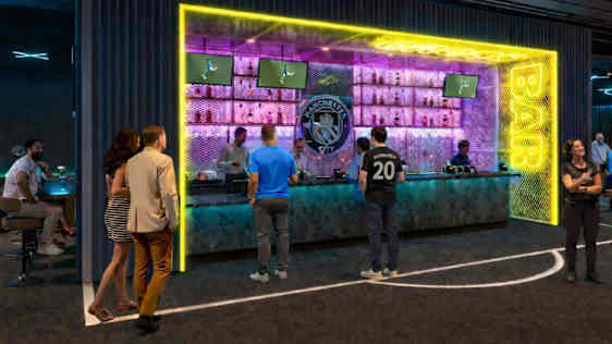 Cross Bar Lounge (AI genereret)