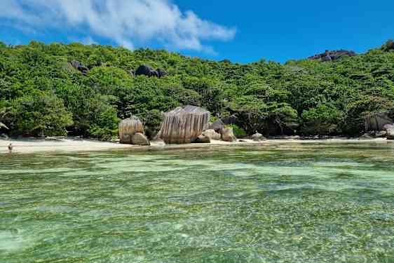 Stranden Anse Source d'Argent