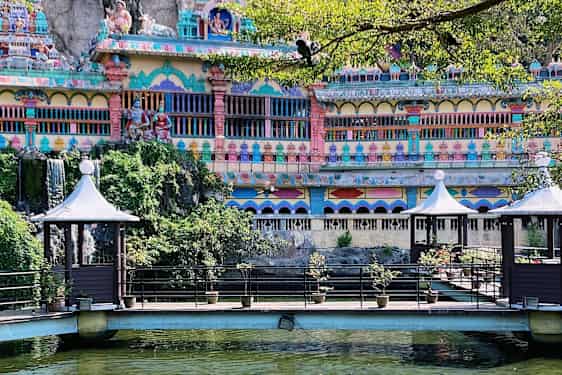 Vackra omgivningar i Batu Caves