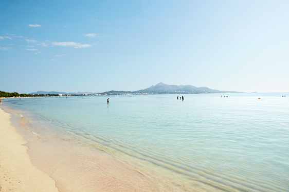 Stranden i Alcudia