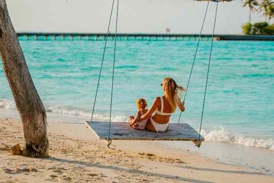 Maldiverne med børn. Foto: Villa Park Sun Island