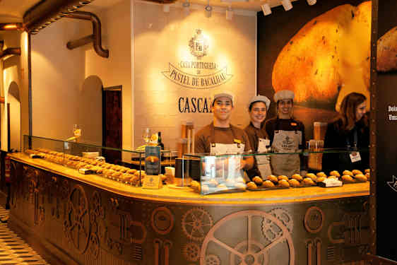 Bagerbutik i Lissabon