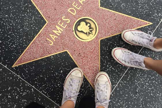 James Deans stjerme på Walk of Fame
