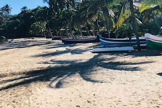 Stranden på Ilhabela