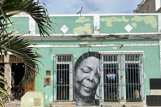 Smuk facadekunst på Kap Verde