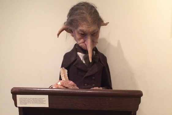 Nisse fra Harry Potter filmene i Warner Bros Studios