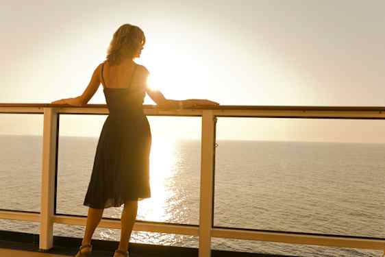 På et krydstogt kan du samle på solnedgange