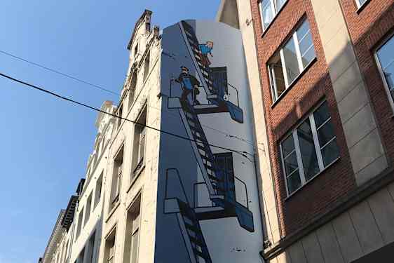 Tintin facade