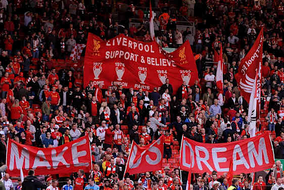 Stemning på Anfield