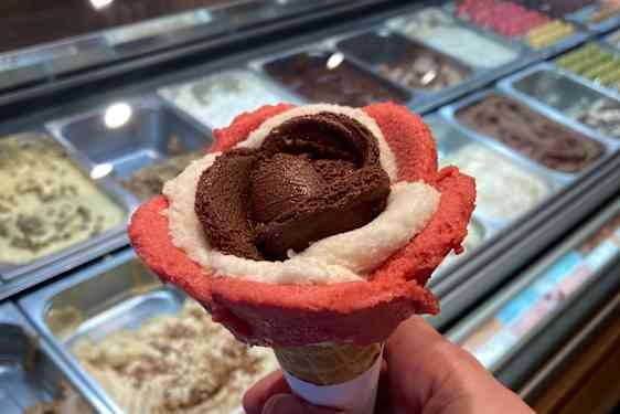 Smuk is formet som en rose