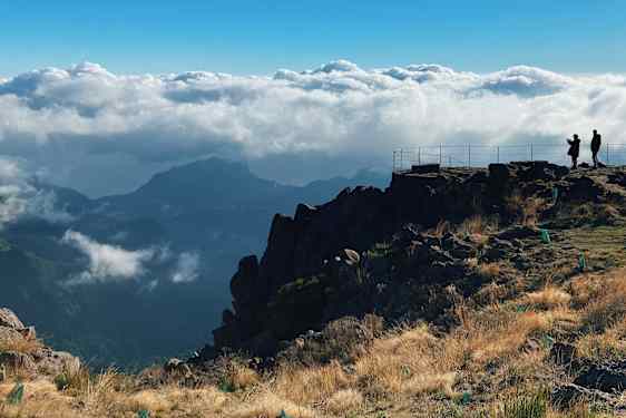 Pico Ruivo på øen Madeira