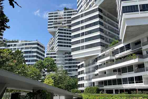 Arkitektur i Singapore er storslået og imponerende