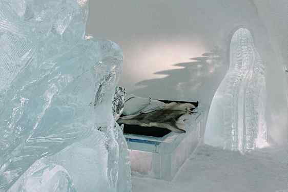 Værelse på ice hotel