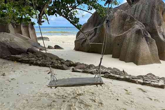 Klippe ved La Digue