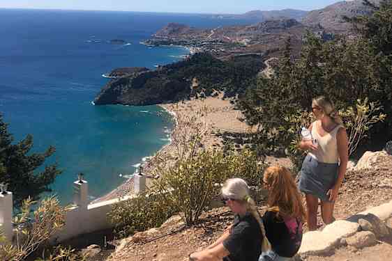 Smuk udsigt ved Tsambika