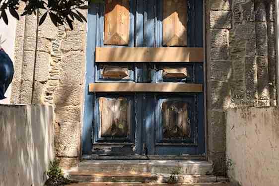 Smukke detaljer på husene på symi